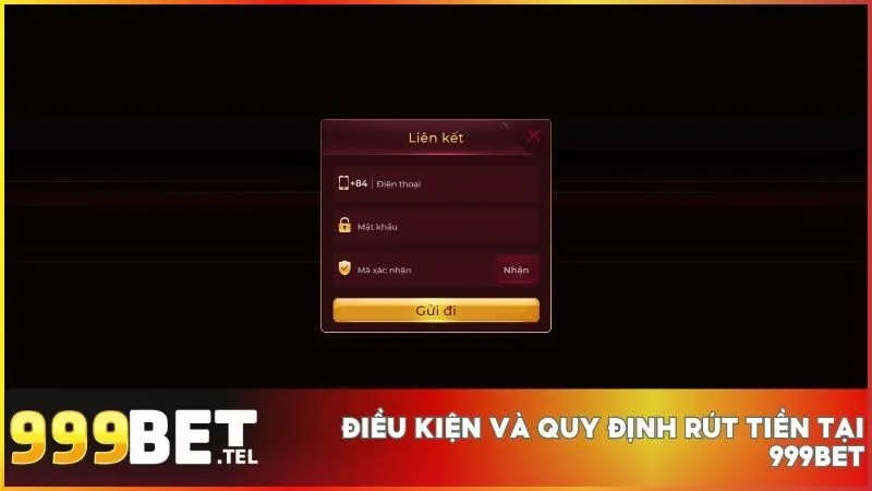 Người chơi cần xác minh tài khoản chính xác trước khi thực hiện rút tiền