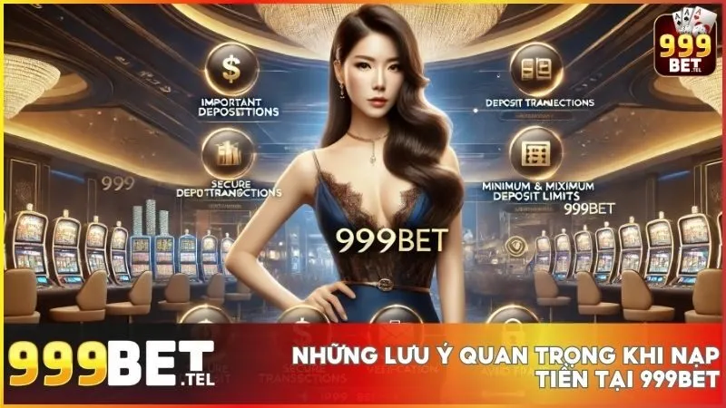 Các lưu ý quan trọng để nạp tiền 999BET an toàn và hiệu quả.