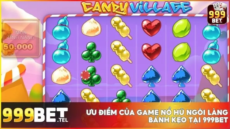 Game nổ hũ Ngôi Làng Bánh Kẹo tại 999BET - Thế giới kẹo ngọt và cơ hội thắng lớn 2 Trải nghiệm Ngôi Làng Bánh Kẹo với hệ thống an toàn, công bằng và cơ hội nổ hũ siêu hấp dẫn