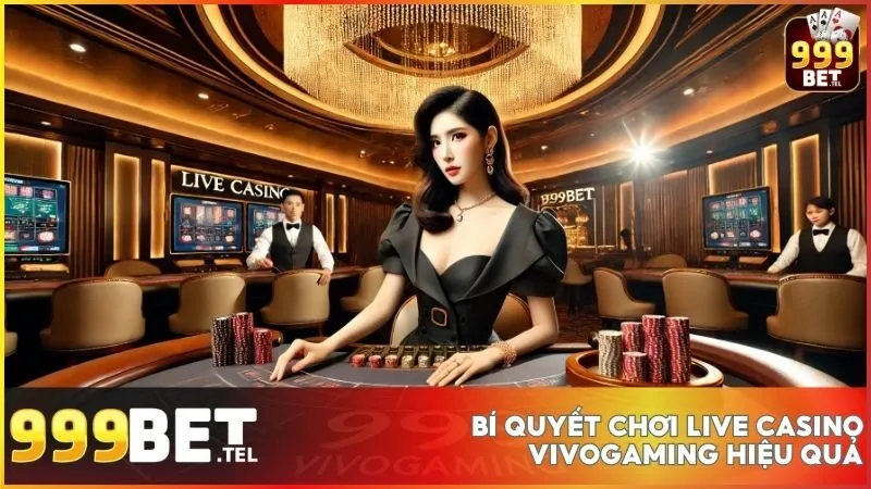 Live casino VivoGaming 999BET - Đỉnh cao cá cược trực tuyến, chơi là mê 5 Mẹo chơi live casino VivoGaming tại 999BET giúp bạn thắng lớn dễ dàng