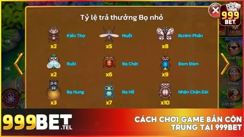 Hướng dẫn chi tiết cách chơi game Bắn Côn Trùng cho người chơi mới