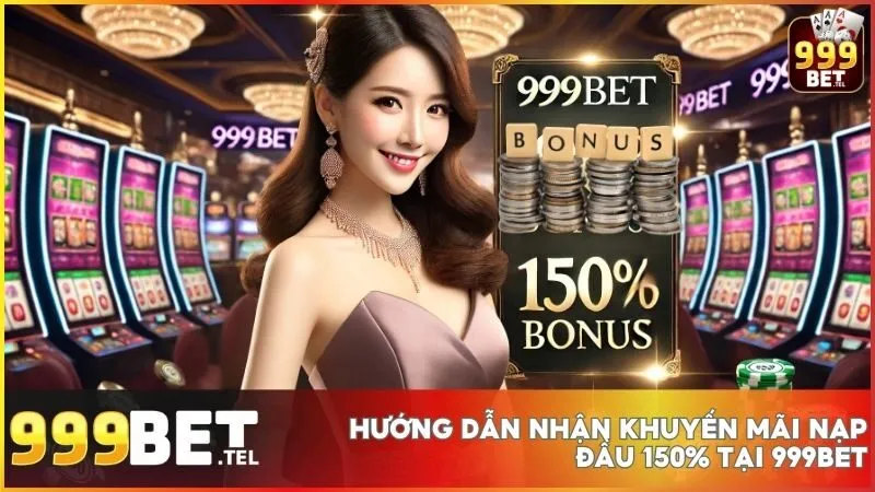 Nhận khuyến mãi nạp đầu 150% tại 999BET cực kỳ hấp dẫn 4 Hướng dẫn nhận ưu đãi nạp đầu 150% tại 999BET chỉ với 5 bước đơn giản