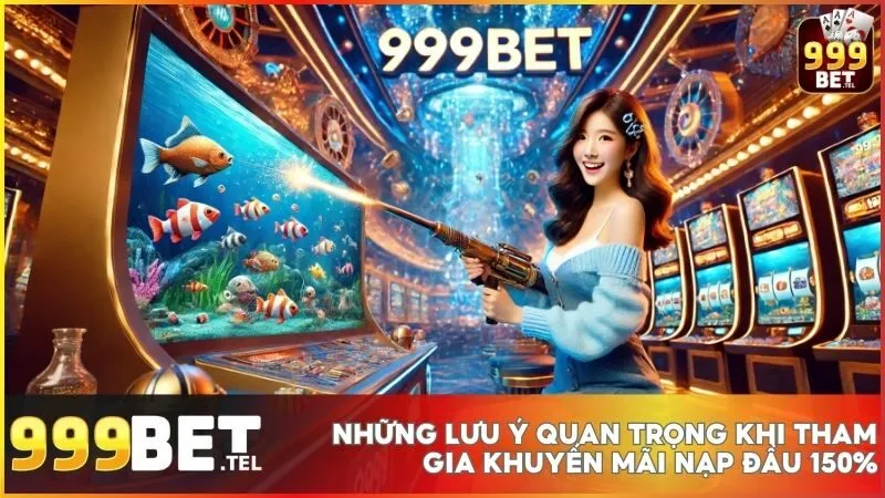 Nhận khuyến mãi nạp đầu 150% tại 999BET cực kỳ hấp dẫn 5 Quy định cần biết khi tham gia khuyến mãi nạp đầu 150% tại 999BET