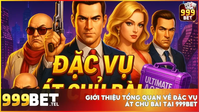 Đặc vụ át chủ bài tại 999bet khám phá tựa game nổ hũ đầy hấp dẫn 2 Agent Ace tại 999bet là tựa game slot đậm chất hành động với lối chơi hấp dẫn và tiềm năng trúng thưởng cao